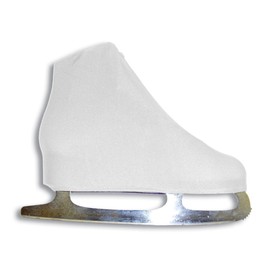 A&R Sports Lycra Ice Skate Boot Covers, White