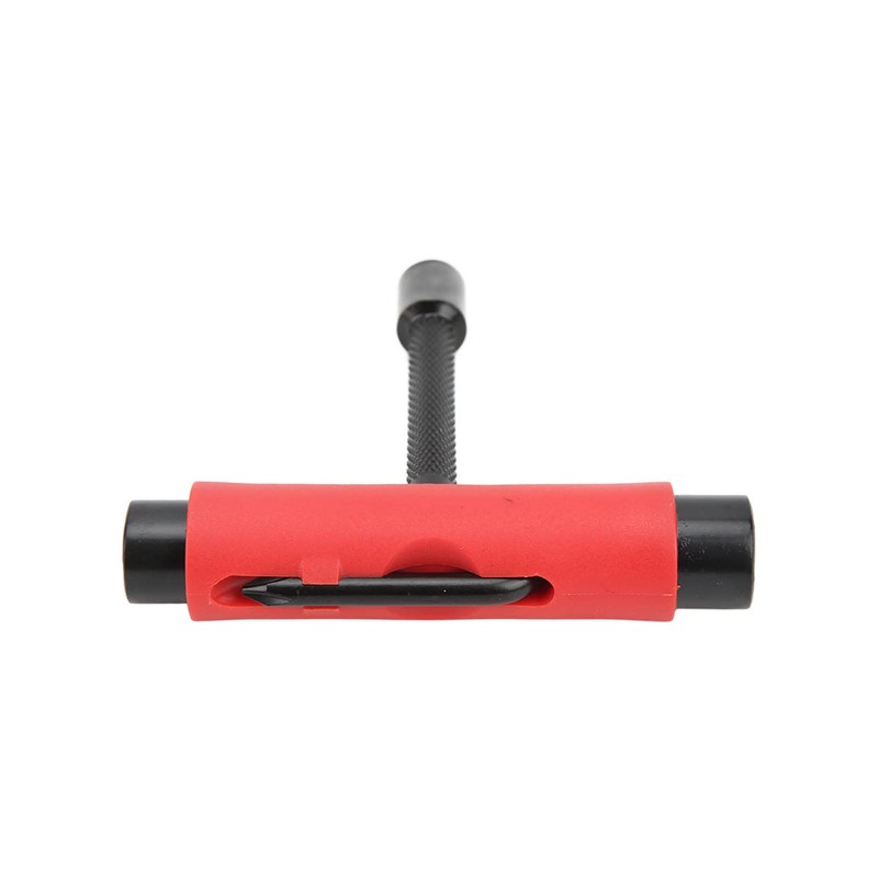 EVTSCAN Skateboard T-Tool, 3-Hole Skate Wrench, for Repairing, Adjusting, Assembly,