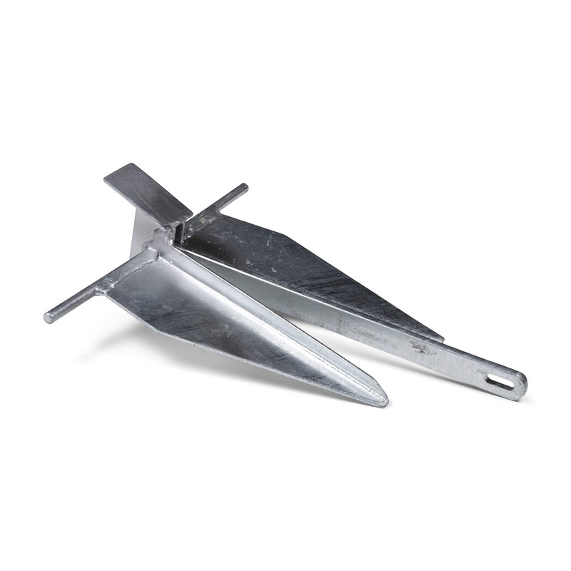 Lewmar Galvanized Steel Fluke Anchor 8 lbs., for Boats up