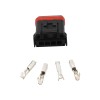 TCMT Windshield Trim LED Turn Signals Light Fit For Harley
