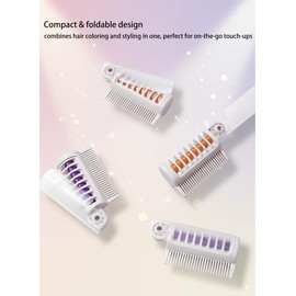 10-Color Hair Chalk Comb Set for Girls – Washable Temporary Hair Dye for Kids, Teens & Adults – Easy Application – Perfect for Birthday, Christmas, Cosplay & Party Gifts