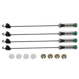 Bestparts W11130362 Washer Suspension Rod Kit Compatible with Whirlpool Matag Kenmore Washing Machine Replacement for W10594080 W10735786 W10901506(Pack of 4)