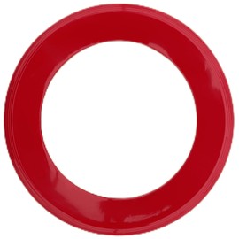 Discet Blank Ring Flyers - Pack of 3 (Red)