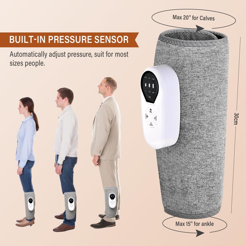 Onherm 1 x Leg Massager for Lymphatic Drainage with Air