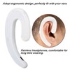 HBQQ25C Handsfree Bluetooth Waterproof Wireless Sport Headset with Mic White