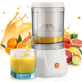 Unbrand Electric Citrus Juicer Fruit Squeezer 5.24'' Wide Chute Orange Lemon Grapefruit