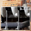 Datanly 1 Pcs 2.5 Inch Universal Exhaust Clamp with Hanger,