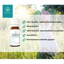 Bach Flower Globules - Concentration - for Students, Students and Other Thinking Athletes