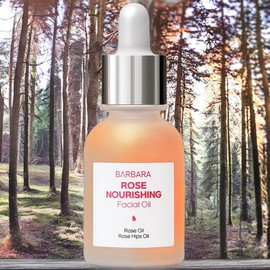 Barbara Skin Moisturizing Oil Massage Oil Rose Rosehip Elasticity Wrinkle Improvement Face Oil 1 piece 30ml / 바르바라 피부보습오일 마사지오일 장미 로즈힙 탄력 주름개선 페이스 오일 1개 30ml