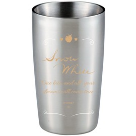 ヤクセル タンブラー ウォーターカラー 白雪姫 300ml ステンレス真空タンブラー 80682