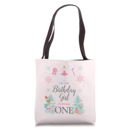 Baby Nutcracker 1st Birthday Girl Land of Sweets Ballet Pink Tote Bag