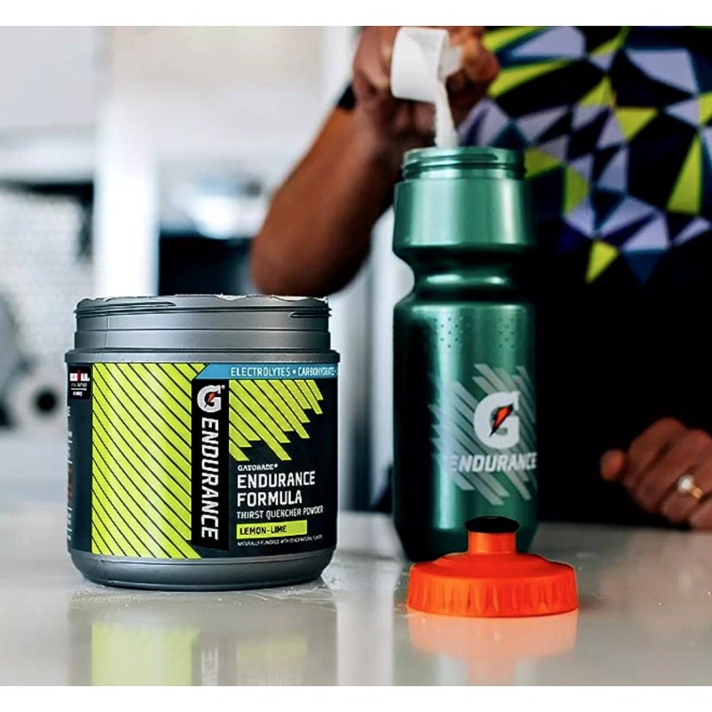 Gatorade Endurance Thirst Quencher Powder Lemon Lime EXP 1/26 6