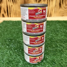 The Party Professionals!* www.kingzak.com 5x Ethanol Gel Chafing Fuel Burns 2 Hours Entertainment Cooking Camping