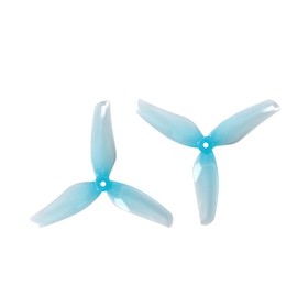 Gemfan 16Pcs Props 3-Blades PC Propeller Hurricane 2009 2X0.9 51mm 3-Blade PC Propeller 1.5MM Hole for FPV Freestyle 2inch Micro Indoor RC FPV Drones (16Pcs Blue)