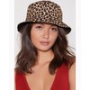Zhenghebuy Bucket Hat,Leopard Print Fisherman Sun Hat,Unisex Reversible Packable Bucket
