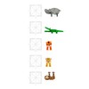 MAGNA-TILES Jungle Animals 25-Piece Magnetic Construction Set, The ORIGINAL Magnetic