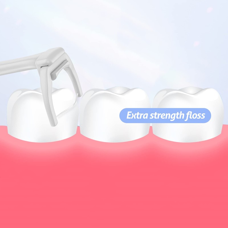 RAZOKO RAZOKO Ultimate Flosser Kit with 1 Handle and 120