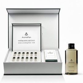 AromaPlan Hotel Scents Inspired by Baccarat Rouge 5 Fl Oz (148ml) & Sample Set with Top 12 Fragrances -Home Luxury Aroma & Hotel Fragrance Diffuser Oil for Aromatherapy, USA Made