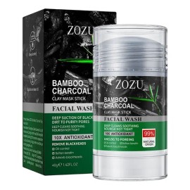 Bamboo Charcoal Clay Mask Stick 40g