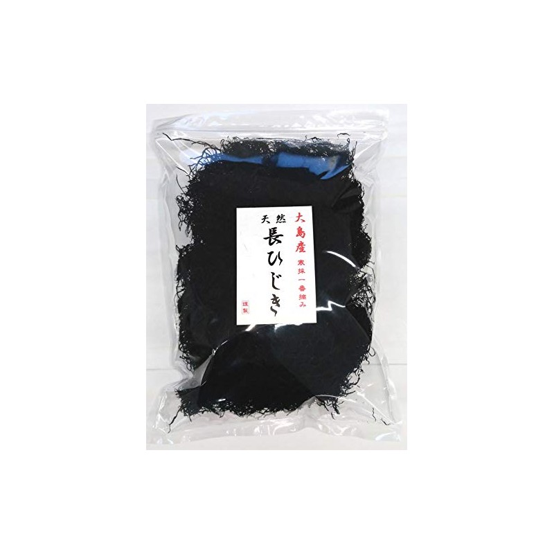 Natural Long Hijiki 7.1 oz (200 g) (Zipper Bag) Produced