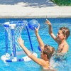 GoSports Splash Hoop 360 Floating Pool Basketball Game Includes Hoop,