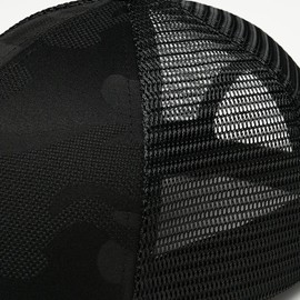 FREEBIRD99 Half Mesh Trucker Hat Adjustable Snapback Baseball Cap Headwear (Camo Black (Snapback))