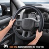Customized Steering Wheel Cover for 2012-2018 Dodge RAM 1500/2500/3500/4500