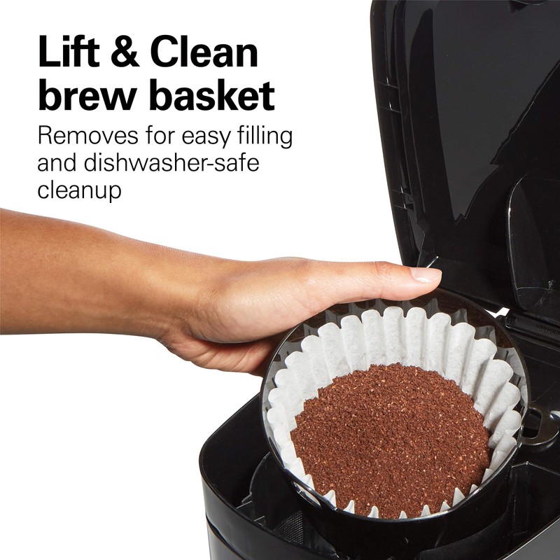 Hamilton Beach 12 Cup Programmable Drip Coffee Maker with 3