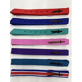 Showman Premium Quality Nylon Tie Strap & Off Billet Set (Pink)