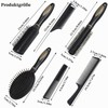 6 Piece Hair Brush Set, Massage Combs Multiple Styles Brush