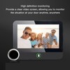 for TUYA Digital Door Viewer 1080P APP Monitoring Wide View