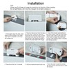 Automatic Toilet Flusher Home Intelligent Electric Toilet Press Button Infrared