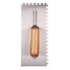 Amtech G1610 280mm (11") Notched Float Trowel with Wooden Handle