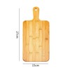 Bamboo Cutting Board for Kitchen Prep – Built-In Handle with