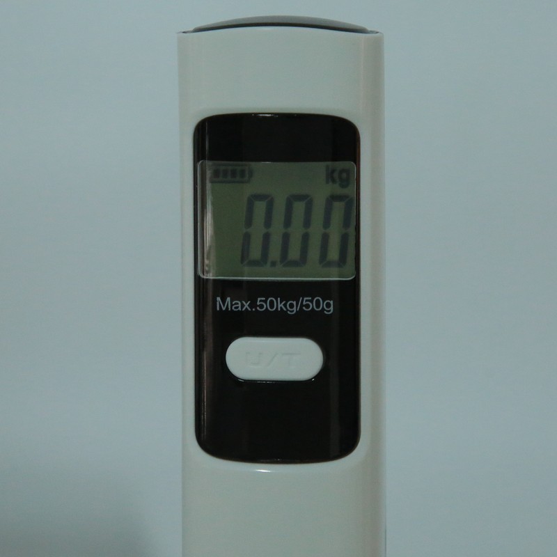 Pocket Scale with LCD Display Battery Free Portable Luggage Scale