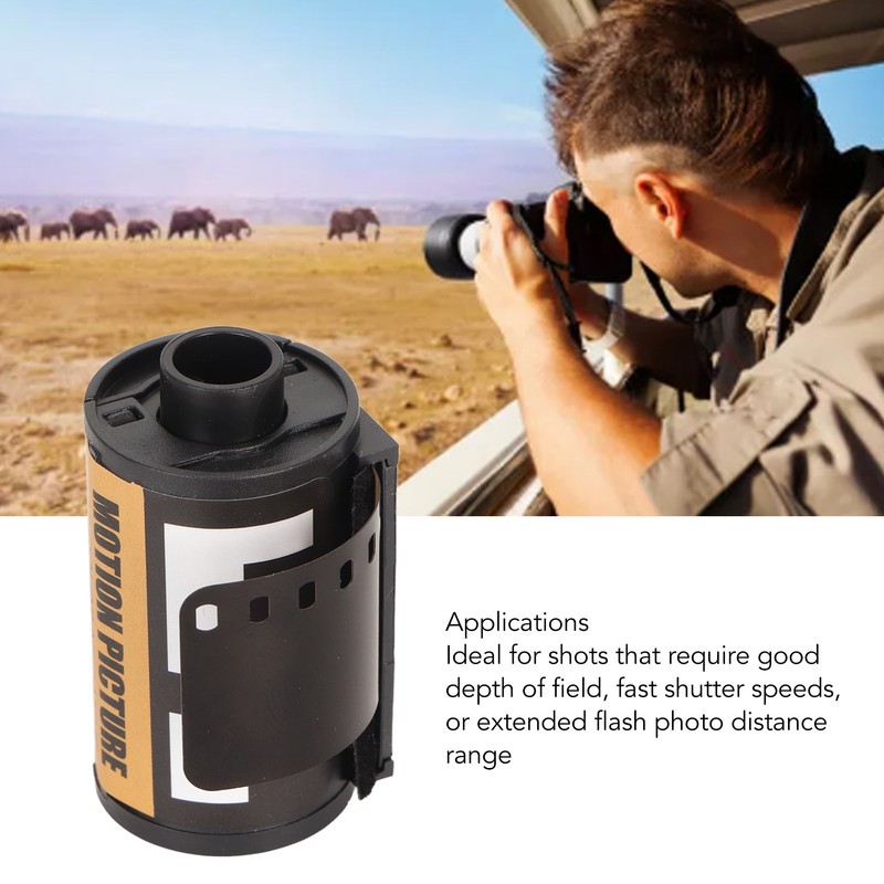 8 Sheet 35mm Color Print Film Waterproof HD Camera Color