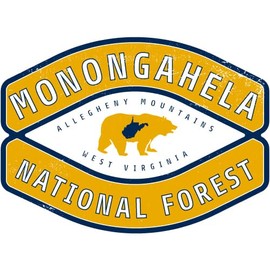 U.S. Custom Stickers Monongahela National Forest WV Sticker 5 Inch