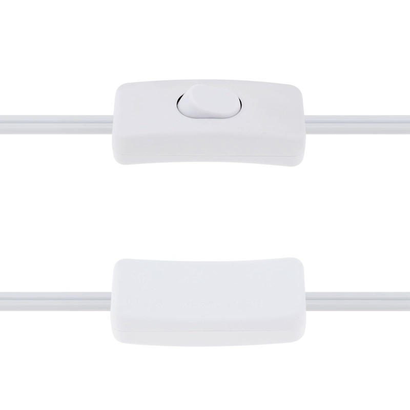 RTNLIT 6FT Lamp Cord with On/Off Button Switch and Polarized