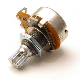 A250K log guitar potentiometer 16mm diameter 15mm shaft tone volume