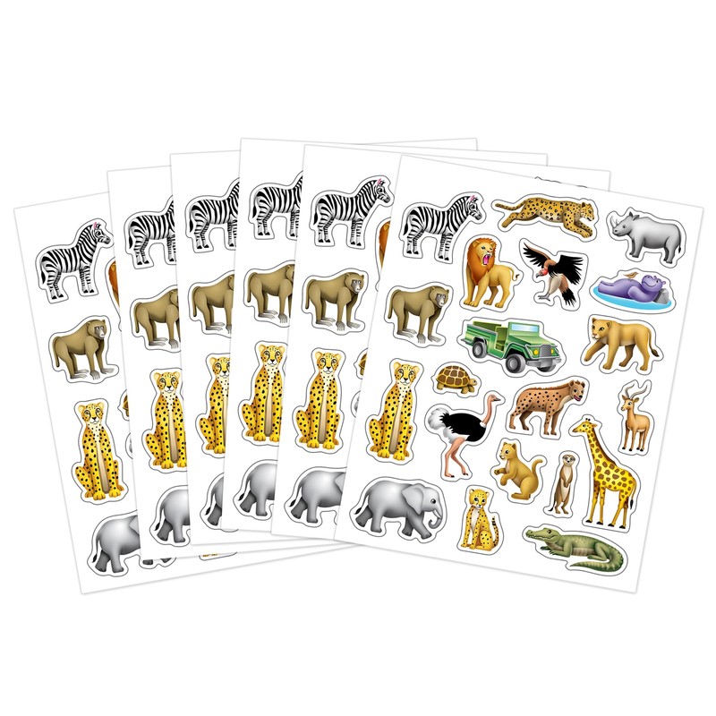 Teacher Created Resources Safari Stickers (TCR7089)