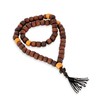 NKlaus Rosary Boxwood Handmade Prayer Beads, Wood