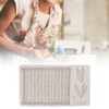 Silicone Mold Safe Elastic Grey Leaves Bamboo Design Tear Resistant