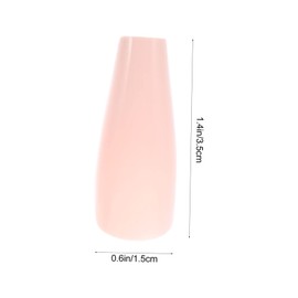 Minkissy 400pcs Full Cover False Nails for Women and Girls Press Nail Tips White Light Khaki and Black for Parties Weddings and Daily Wear