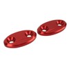 2pcs Motorcycle Rearview Mirror Base Cover Aluminum Alloy Windscreen Mirror