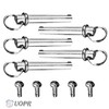 UOPR Folding Fan, Shaft Rivet and Nut Repair Kit 5,