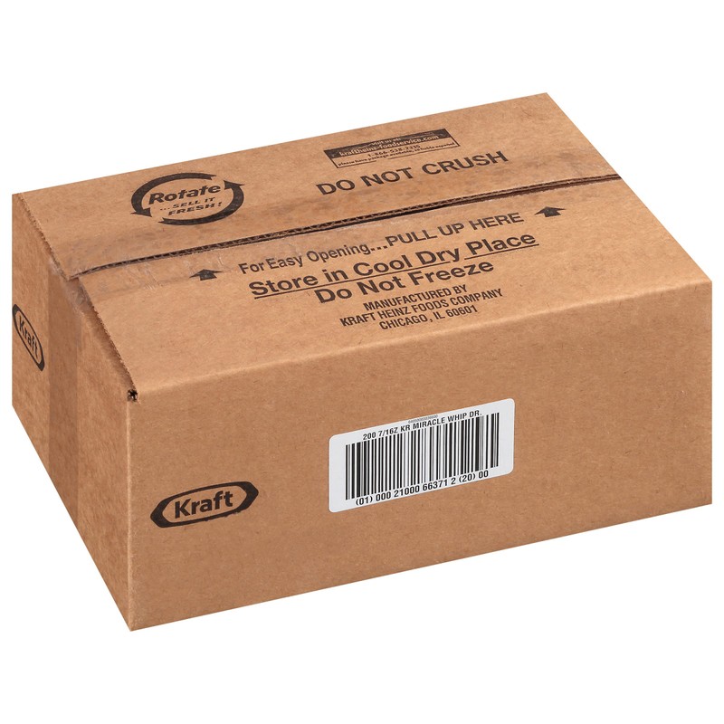 Kraft Miracle whip Single Serve (12.4g Packets, Pack of 200)