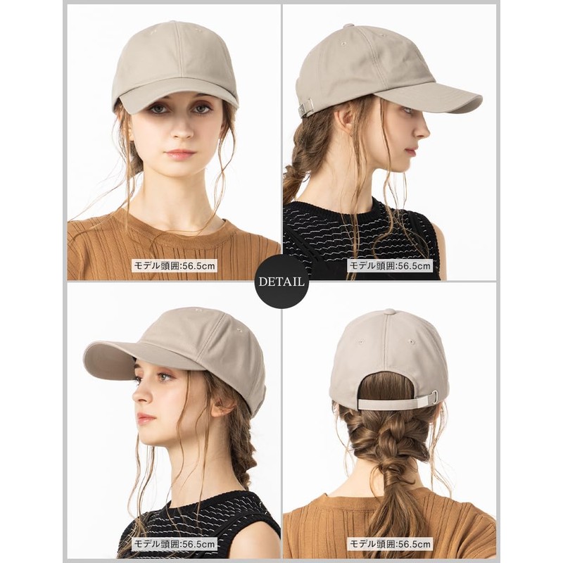 Loo&c Women's Hat, Large Size, Well Crafted, Deep Cap, Cool