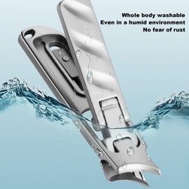 Travel Nail Clipper Set | Oblique Opening Nail Care Tool Kit,Stainless Steel Ultra-Thin Toe Head Scissors For Professional Pedicure