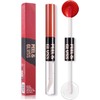 Labial Peel‑Off Mate Doble Cabezal con Brillo – Color Intenso