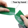BOMEI PACK Green Duct Tape Waterproof, Multipurpose Strong Silver Tape
